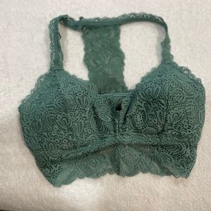 Teal Lace Bandeau